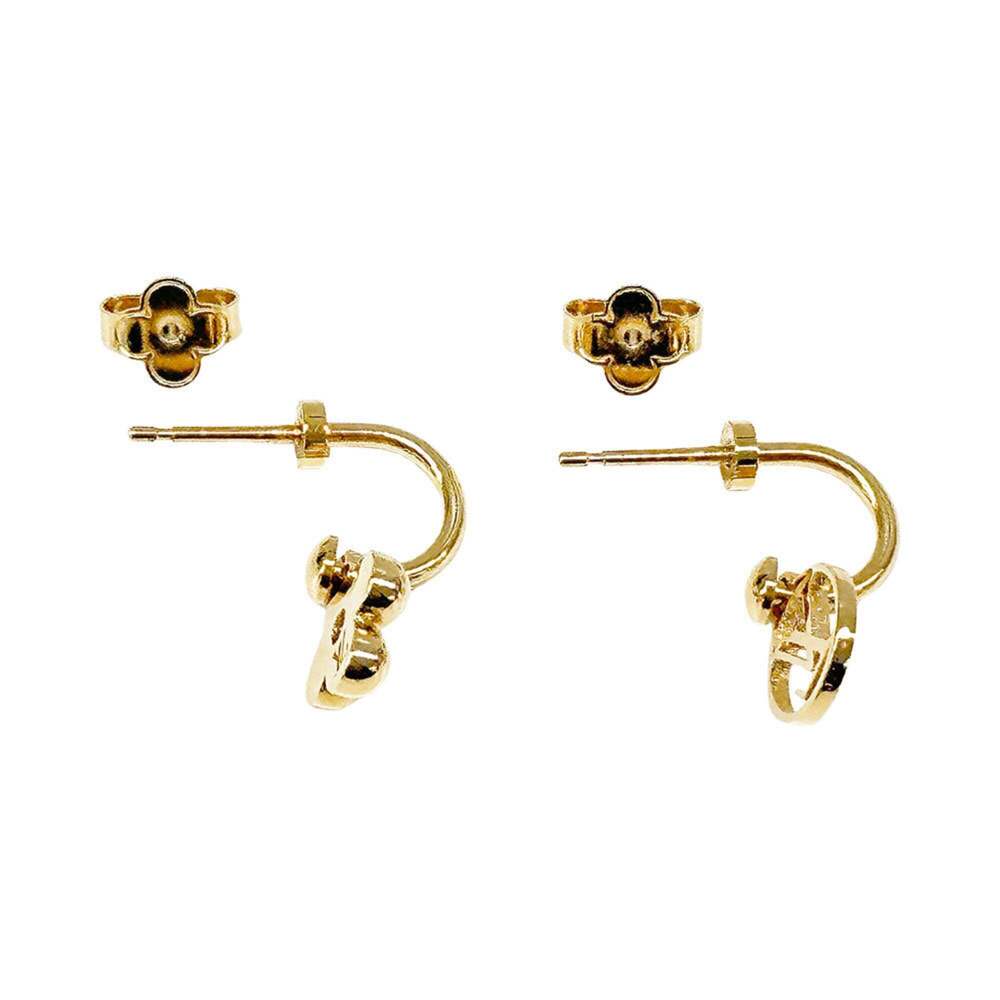 LOUIS VUITTON Gold Earrings - Picture 3 of 6